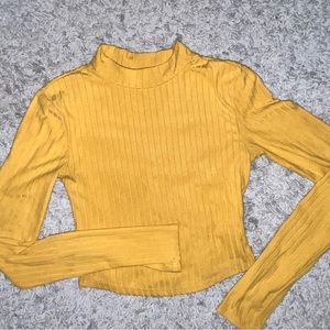 cropped long sleeve